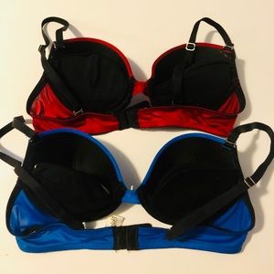 Set of 2 Fredericks of Hollywood push up bras